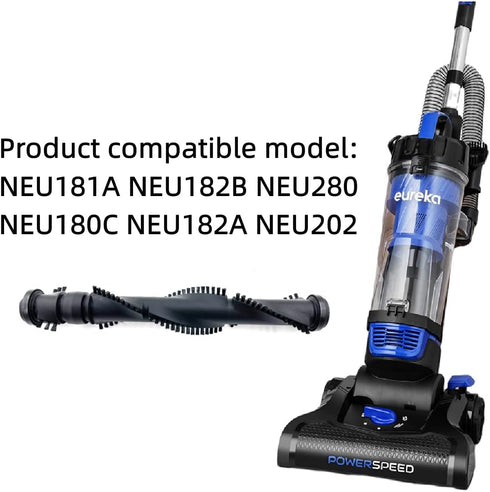 NEU181A Replacement Parts Roller Brush Compatible with Eureka PowerSpeed NEU181A NEU182B NEU280 NEU202 NEU186 NEU188 NEU188A NEU190 NEU192A Vacuum...