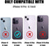 Nvollnoe for iPhone 14 Pro Case with Card Holder Heavy Duty Protective Dual Layer Shockproof Hidden Card Slot Slim Wallet Case for iPhone 14 Pro f...