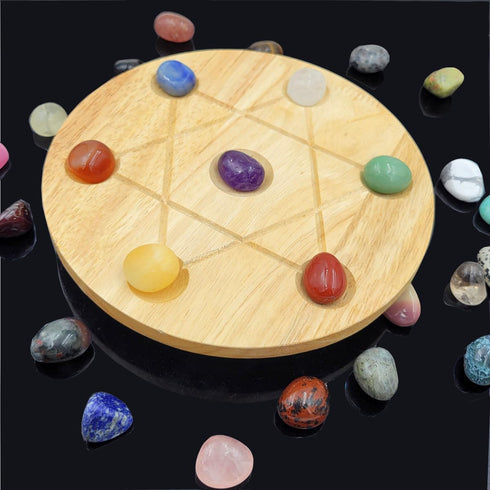 28Pcs Rock & Mineral Collection Set for Adults and Kids,Tumbled Polished Crystal Stones Healing Stones for Chakra Balancing,Jewelry Making,Home De...