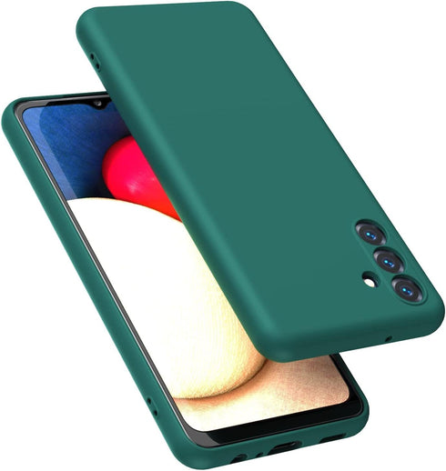 Samsung Galaxy A13 5G (Not for 4G) Case, Liquid Silicone Case with Microfiber Lining Thickening Shockproof Design Soft Gel Rubber Phone Case Cover...