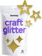 Hemway Craft Glitter - 1/5" 0.2" 5mm - Hollow Star Shaped Glitter, Star, Table, Sequin, Confetti, Nail and Decoration - Gold - 50g...