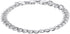 PORI JEWELERS 925 Sterling Silver 4mm Charm Link Chain Anklet - Available in Silver or Yellow...