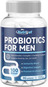 Probiotics for Men, 100 Billion CFUs with Prebiotics, Saw Palmetto Berry, Pumpkin Seed, Cranberry & Lycopene for Prostate Urinary Health, Mens Pro...