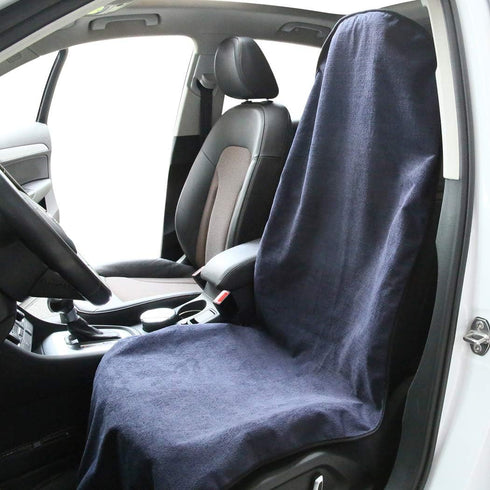 Sweat Towel Car Seat Cover for Gym Running Athletes Fitness Extreme Crossfit Workout,Auto Seat Pet Protector,Triathlon Beach Swimming Outdoor Wate...