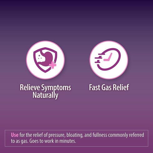 HealthA2Z® Gas Relief Simethicone 250mg | Maximum Strength | Fast Gas Relief | Relieve Symptoms Naturally (100 Softgels (Pack of 1))...