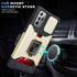OOK Compatible with Gold Samsung Galaxy Note 20 Ultra Case with Stand/Camera Slide Protection/Card Holder Design, Slim Shockproof Protective Case ...