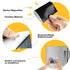 Magnetic Sheets with Adhesive Backing - 4x6 10 Pack Adhesive Sheets for Magnetic Stickers and Photos - 100% Customizable...