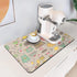 GOLLEY Coffee Mat - Fits Most Drip Coffee Makers and Small Appliances, Ideal for Coffee Bar Accessories,Dish Drying Mat, and drying mat for kitche...
