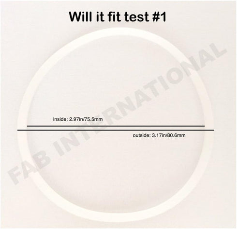 4 Replacement Gaskets Compatible with Original Magic Bullet by 1st Choice...