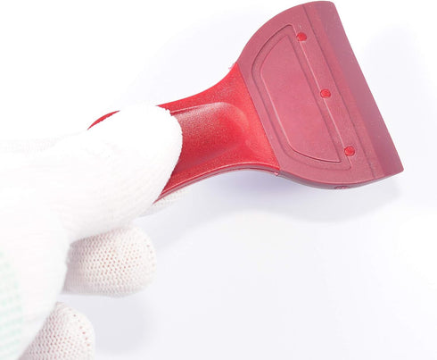 Extra Small Squeegee Soft Rubber Blade 2 Inch Mini Size for Screen Printing, Chalk Paste or Ink, Self-Adhesive Vinyl, Desktop Screen Cleaning, Pac...