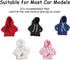 Gear Shift Knob Cover, Universal Car Interior Accessories, 4.8 Inch Funny Hoodie for Gearshift, Car Shifter Stick Protector Decoration (Blue/Red/P...