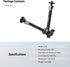 NEEWER 9.8"/25cm Adjustable Friction Magic Arm with 1/4" Screw on Both Ends, Compatible with SmallRig Cage, Flash/LED Light/Microphone/Monitor/Sup...