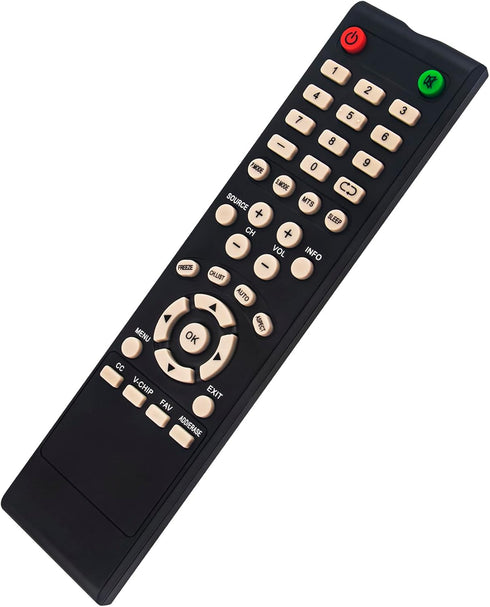 New Replacement Remote Control Applicable for Element TV ELCFW326 ELCFW326R ELCFW327 ELCFW328 ELCFW406 ELEFC391...
