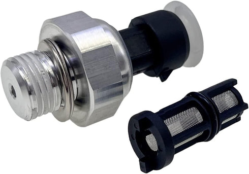 Engine Oil Pressure Sensor 12556117 with Screen Filter Compatible with Silverado Sierra Lacrosse Escalade 2003-2008 4.8L/5.3L/6.0L/6.2L...