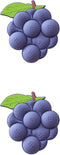 Fruit Magnetic Refrigerator Sticker, Creative Particle Magnetic Sticker (Blueberry, 2 Pcs)......