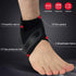 Ankle Support Brace, Adjustable Ankle Strain Protector Strap, Against Sprains Arthritis Compression Wrap Stabilizer, Pain Relief Foot Sleeve for B...