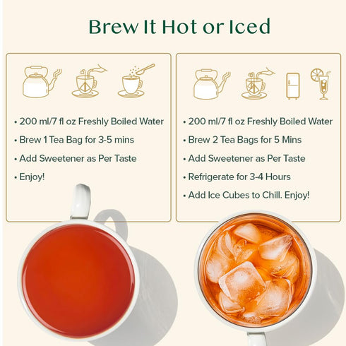 VAHDAM, Darjeeling Black Tea Bags (100 Count) High Caffeine, Non GMO, Gluten Free | Smooth & Sweet Tea With Distinguished Fruity Notes | Full Bodi...