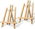 11 inch Wooden Easel Stand, Multipurpose Tabletop Holder for Painting Canvases, 2Pack Portable Photo Art Ware Tablet Computer Advertising Board Di...