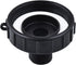 275 330 IBC Tote Tank Food Grade Drain Adapter, 2.44" (62mm) Fine Thread x 3/4"Garden Hose, Water Hose Male Adapter for Garden Hose...