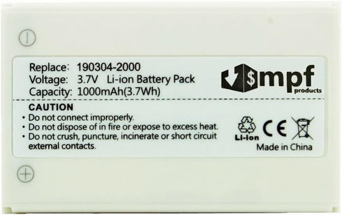 High Capacity Extended 1000mAh R-IG7 Battery Replacement Compatible with Logitech Harmony 720, 850, 880, 885, 890 Pro, H880 & Harmony One Advanced...
