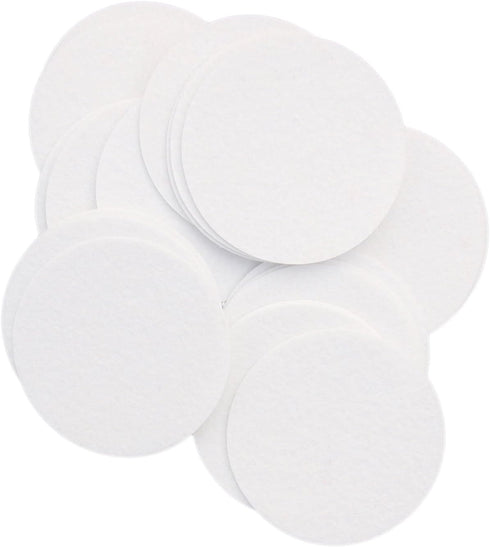 Playfully Ever After 5 Inch White 15pc Stiff Felt Circles...
