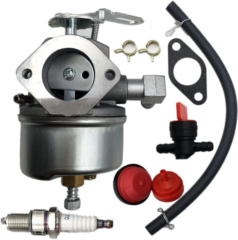 Carburetor w/Gasket Compatible with Tecumseh HSSK50-67324N, HSSK50-67326L Snowblowers Engine New Carb...
