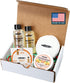 CLARK'S Cutting Board Care Kit, Includes Wood Cutting Board Oil, Soap, Wax, and Buffing Pad, Food Grade Mineral Oil, Housewarming Gift Set for New...