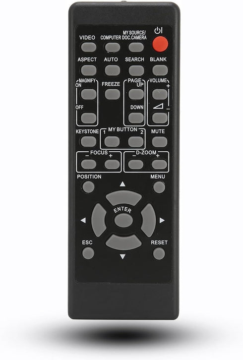 Replacement Remote Control for Hitachi Projectors CP-X206 CP-X250 CP-X253 CP-X255 CP-EX250 CP-EX250N CP-WX3014WN CP-X2530WN CP-BX301WN CP-CW251WN ...
