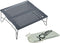 iClimb Mini Solo Folding Table Ultralight Compact for Backpacking Camping Hiking Beach Picnic (Gunmetal, Mini)...