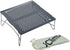 iClimb Mini Solo Folding Table Ultralight Compact for Backpacking Camping Hiking Beach Picnic (Gunmetal, Mini)...