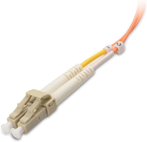 Cable Matters OFNP Plenum Multimode Duplex OM1 Fiber Cable 9.8 Feet / 3m (10Gb, LC to LC, 62.5/125 Fiber Optic Cable, LC to LC Fiber Patch Cable)...
