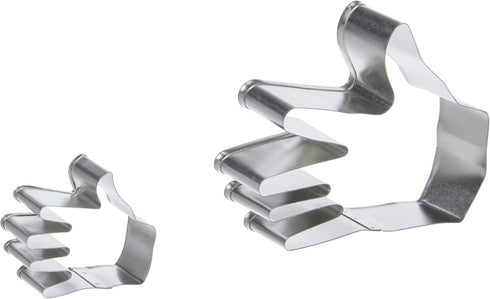 PME Hand Cookie and Cake Cutters, Small and Large Sizes, Set of 2...