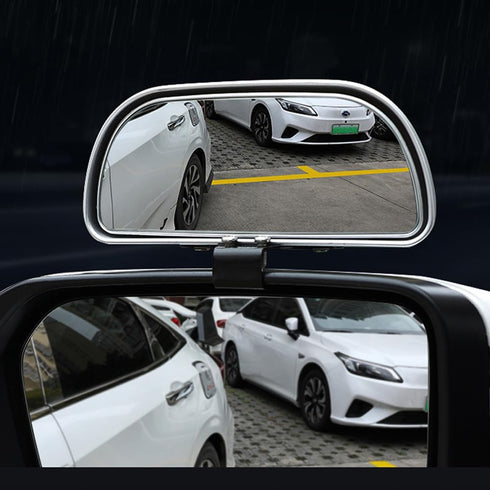 Blind Spot Mirror, Wide Angle HD Glass Rearview Mirror Adjustable Universal for Cars SUV and Trucks, 5.7inch*2.5inch...