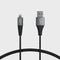 Shield Silver&Black MFi Certified Lightning Cable, Reinforced Braided Kevlar Charger Compatible with All iPhone 12, SE, 11, X, 8, 7, 6, iPad, iPod...