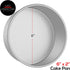 LAST CONFECTION 6" x 2" Aluminum Round Cake Pan - Professional Bakeware...