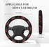 Gothic Rose Blood Skull 15 Inch Universal Steering Wheel Covers, Cute Car Accessories for Women and Girls...