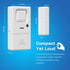 Door Window Alarm - 2 Pack - Adjustable Volume Door Alarm Sensor Wireless Door Alarms for Kids Safety, Door Open Chime Burglar Alert Window Alarm ...