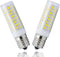E17 LED Bulb,Dimmable 8W,80W Halogen Bulb Equivalent,800Lm,AC120V,E17 Bulb White 6000k,for Over Counter Microwave Ovens(Pack of 2)...