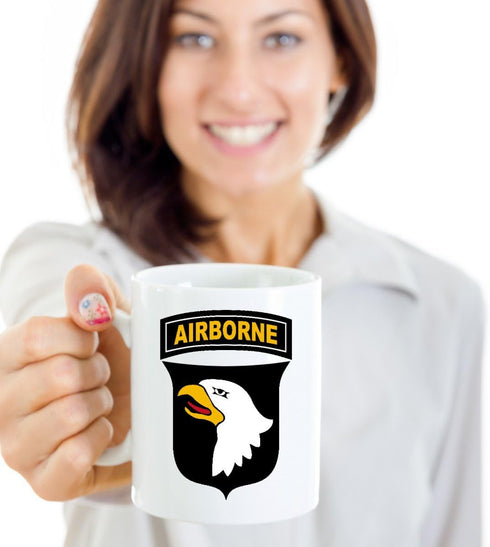 101st Airborne Coffee Mug - US Army Coffee Mug - Both Sides...