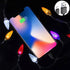 Christmas Light Phone Charging Cable Charger Cord USB-A to Light-ning 55"/10 LED Festive Bulb Cables Compatible with iPhone 5/6/7/8/13/14 Plus Pro...