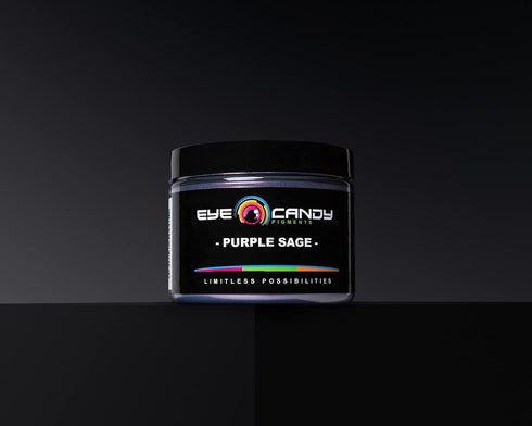 Eye Candy Pigments Premium Purple Mica Powder - Purple Sage (25gr) - for Epoxy, Resin, Soap, Paint, Woodworking, Acrylic Pouring, Bath Bombs, Fish...