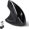 Perixx PERIMICE-713L, Wireless Ergonomic Left Handed Vertical Mouse, 6 Buttons Design, 3 Level DPI, Black, Medium...