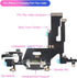 Dock Connector for iPhone 11 Charging Port Flex Cable Replacement for iPhone 11 USB Charger Dock Board Connector with Tools(Black)......