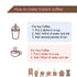 25 Instant Coffee Sampler, Korean Instant Coffee Mix Assortment Package, 25 Sticks, Maxim, French Café,...