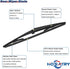 Rear Wiper Arm Blade Set for Jeep Commander SUV 2006-2010 Rear Windshield Wiper Arm Blade Assembly 5174877AA...