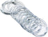 Model Worker 10PCS Round Handles Replacement for Handmade Bag Handbags Purse Handles (Transparent)...