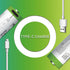 4 Pack CR2 Battery,Rechargeable CR2 3.7v Lithium Batteries, 4 in 1 USB Type C Rechargeable Lithium CR2 CR15H270 15270 Batteries, 300mAh,1.5Hours F...