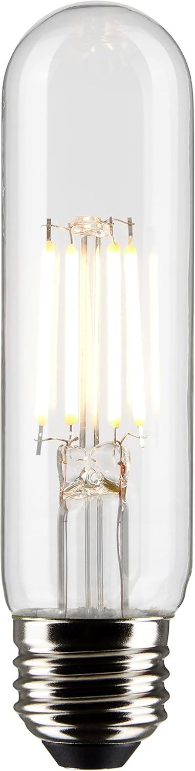 Satco 5.5-Watt LED E26 Light Bulb, 5000K, 15000 Hour Rating, Dimmable...