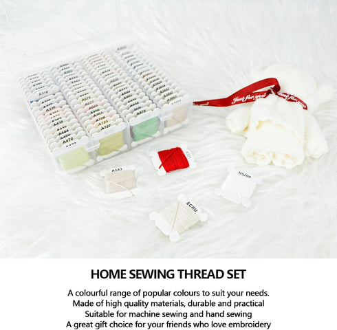 80 Colors Embroidery Floss Friendship Bracelet String Craft Cross Thread 1 Box Sewing Embroidery Thread for Bracelet Crafts Making......