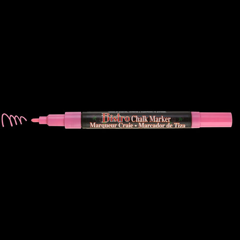 Uchida of America 482-C-F9 Bistro Chalk Markers with Extra Fine Tip, Fluorescent Pink...